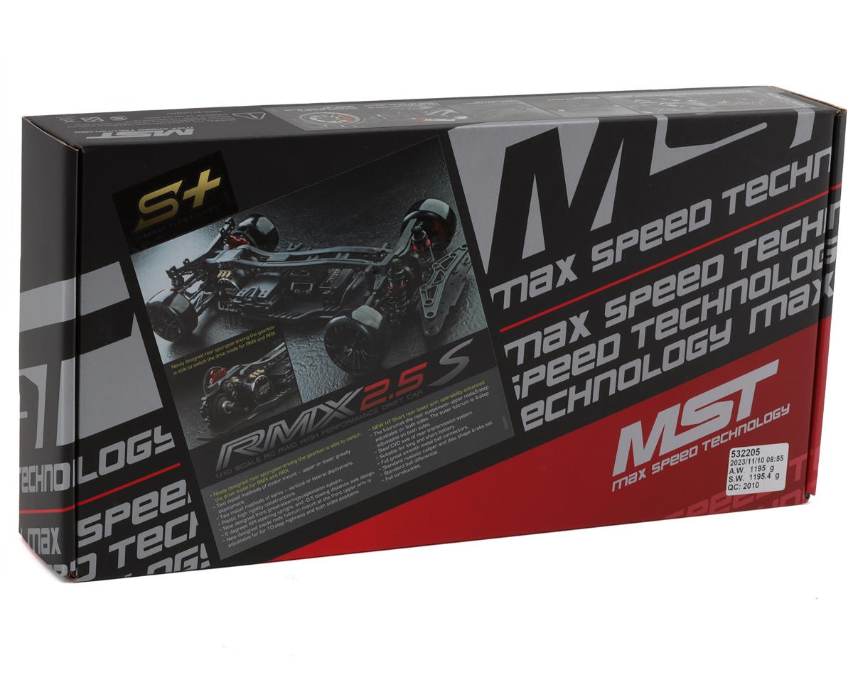 MST RMX 2.5 S Plus 1/10 RWD Electric Drift Car Kit (No Body) [MXS-532205]