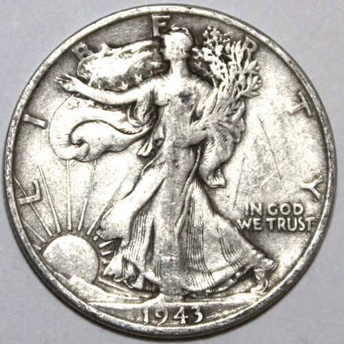 1943-S Walking Liberty Half Dollar - VF - #0932EC