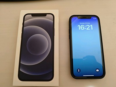 iPhone 12 128GB Schwarz mit OVP (Top Zustand)