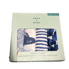 Aden  Anais Blassic Muslin Large Swaddle Blanket 4 