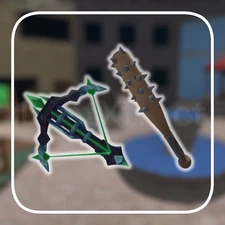 Harvester & Bat | MM2 Murder Mystery 2 Rare Weapons & Knives | Limited Edition