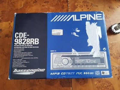 Old school ALPINE CDE-9828RB car radio | eBay