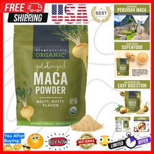Organic Maca Powder, Gelatinized, 16 oz 1 lb – , USDA Organic, Gluten-Free, N...