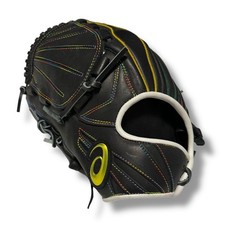 Unused item asics asics glove glove black black left handed pitcher