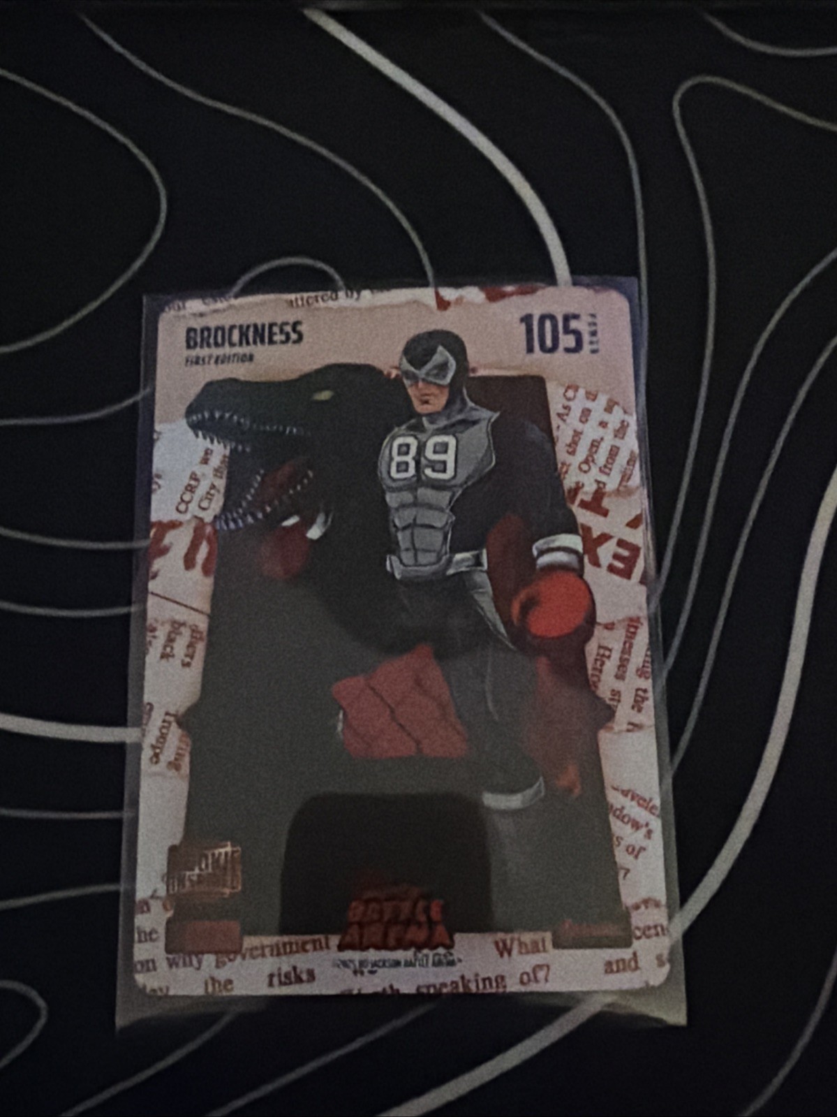 2026 Bo Jackson Battle Arena Brockness Red Headline Battlefoil Brawl RHBF-19