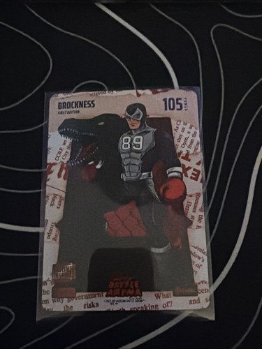 2026 Bo Jackson Battle Arena Brockness Red Headline Battlefoil Brawl RHBF-19