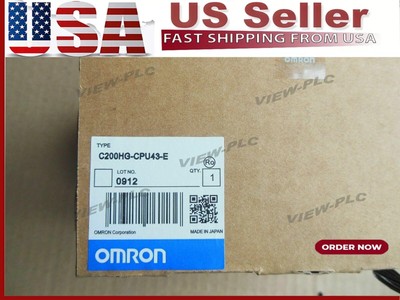 1PC Omron C200HG-CPU43-E C200HGCPU43E PLC Module New In Box Fast Shipping