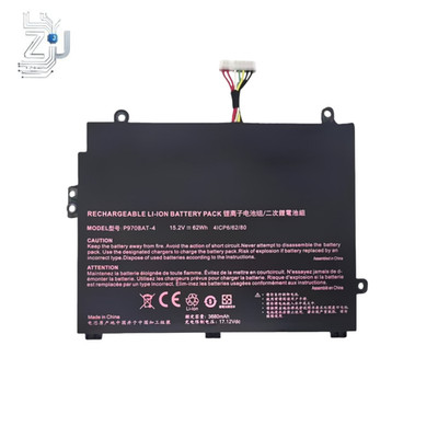 New P970BAT-4 Battery for CLEVO P960 Erazer X17801 NP8955 NP8967 fast delivery