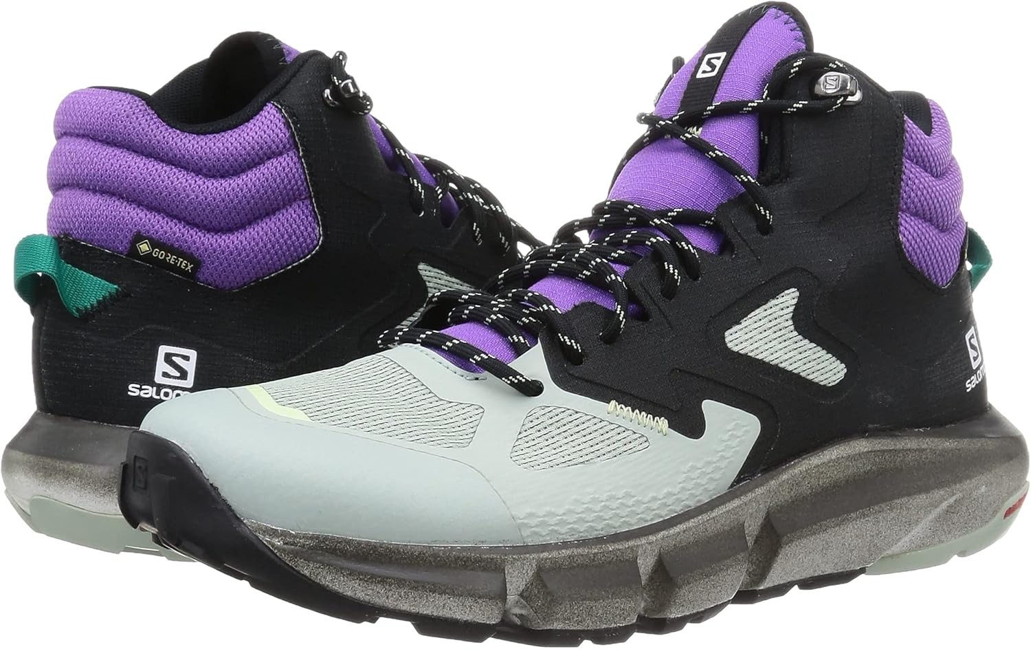 Scarpe da trekking Salomon Predict Hike Mid GTX L41461000 uomo 10 5 nere acqua JOBB1009