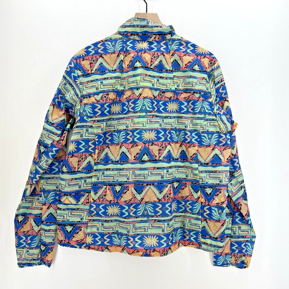 Patagonia Women’s Houdini Stash Pullover Small High Hopes Geo NWT Lightweight - Image 3 of 4