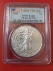 2012-W American Silver Eagle PCGS MS70 First Strike Flag Label