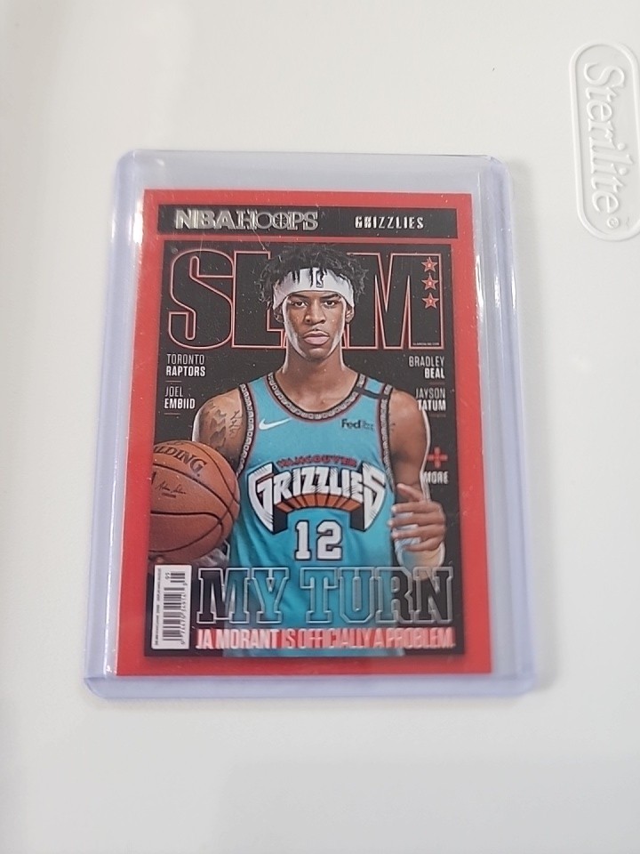 2020-21 Panini NBA Hoops Ja Morant Slam #18