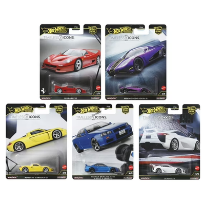 #ad #ad Hot Wheels Premium Car Culture 2025 Timeless Icons Set of 5 FPY86 961N $40.95