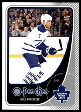 2010-11 O-Pee-Chee #282 Mike Komisarek Toronto Maple Leafs Hockey Card