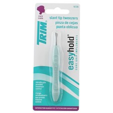 4 Pack Trim Easy Hold Slant Tip Tweezer