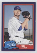 2018 Topps Archives 1981 Design Purple 112/175 Jon Lester #223 2w0