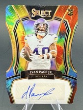 2023 Select-Rookie Signatures Ivan Pace Jr. #RSI-IPA Tie-Dye Prizm /25 (AU, RC)