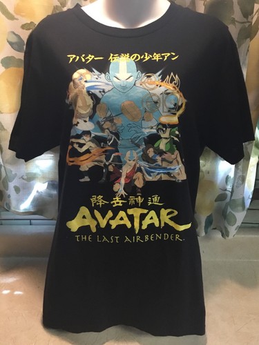 Avatar The Last Airbender Men’s Black T Shirt Size M Vintage T Shirt - Picture 12 of 12