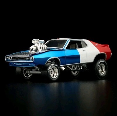2026 Hot Wheels RLC Exclusive '71 AMC Javelin AMX Blue, Red, White