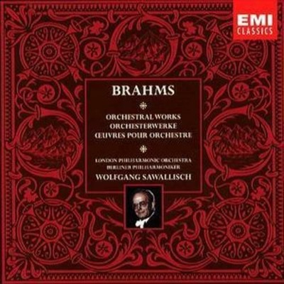 Brahms Orchestral Works CD