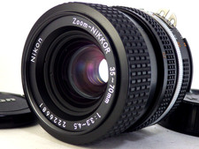 Nikon Zoom-Nikkor Ai-s 35-70mm f/3.3-4.5 MF Lens No Fungus Excellent from Japan