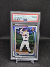2024 Bowman Draft Trey Snyder #BD-138 Chome Refractor PSA 10 POP. 1