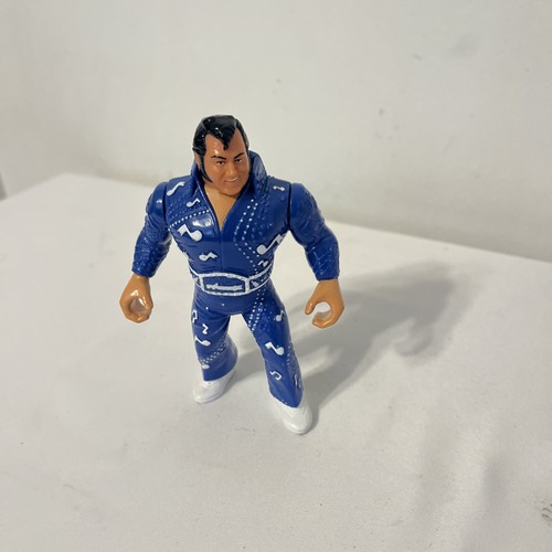 Vintage WWF 1991 Honky Tonk Man Action Finger Hasb...