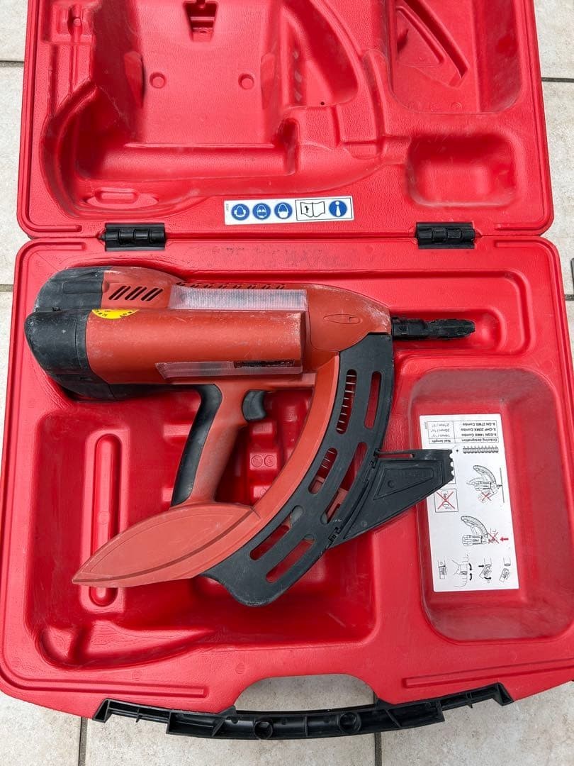 Hilti GX 100-E Gas-Actuated Fastening Tool USED Pre-owned with