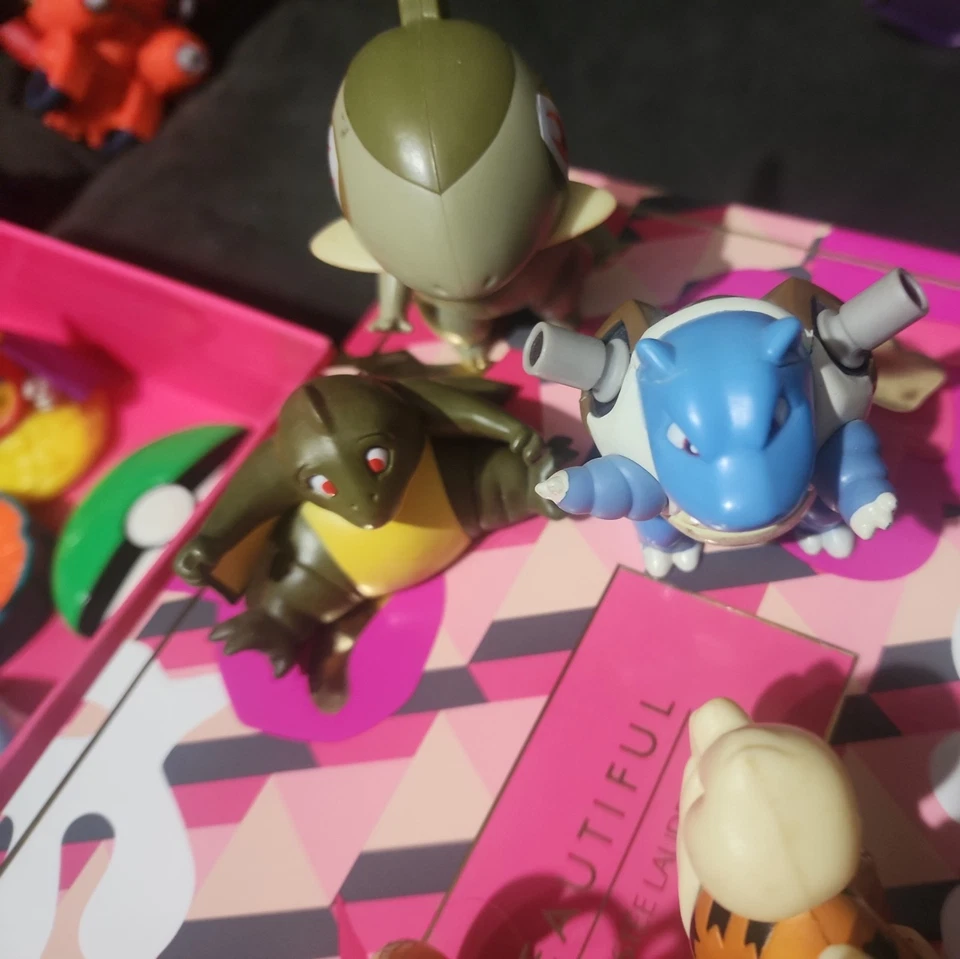 Pokémon McDonald's &Burger King (17) 玩具 1999 2000 钥匙链,旋转,小雕像 — 第 4/4 张图片