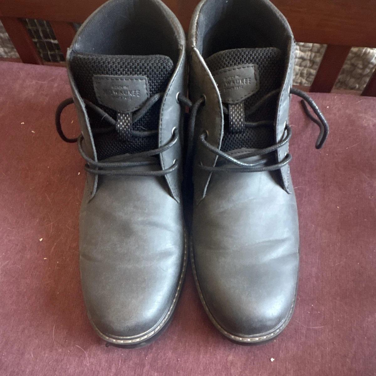 Cole Haan Grand 360 Men\'s 11.5M Gray Dress Office Ankle Chukka Boots Side Zip Cole Haan Grand 360 Mens C34158 Brown Boot | Mercari main image 4