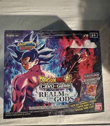 Dragon Ball Super Trading Card Game Realm Of Gods Booster Box (24 Packs)
