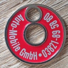 EKW Chip aus Sammlung Metall Einkaufswagenchips EKW Chip  M