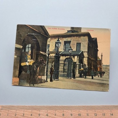 Vintage Postkarte THE HORSE GUARDS, LONDON
