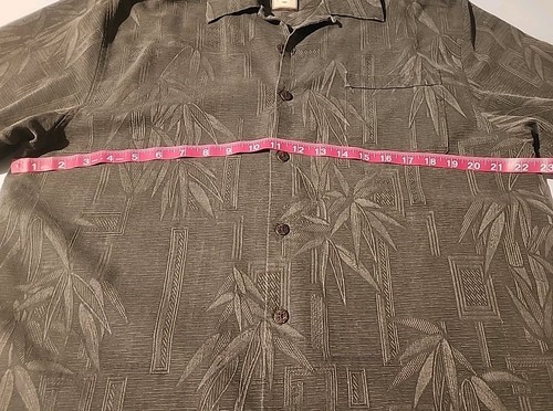 Jamaika Jaxx Kurzarm Seidenhemd Aloha Hawaii Blumen Herren M - Bild 7 von 8