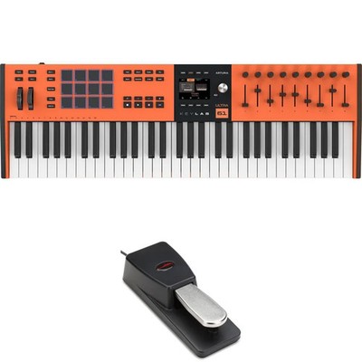 Arturia KeyLab 61 mk3 Ultra 61-key Keyboard Controller with Sustain Pedal -