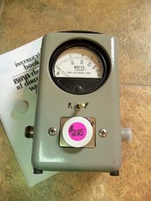 Bird 43 Dual Line Section Thruline Wattmeter Watt Element Slug Reading Meter
