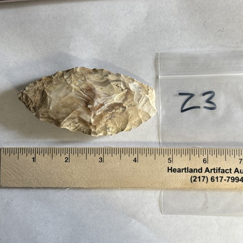 Authentic Arrowhead 4.1/8” Sedalia Mozarkite Swirls Cent Mo Ex Marty Brown Z3 - Picture 10 of 10