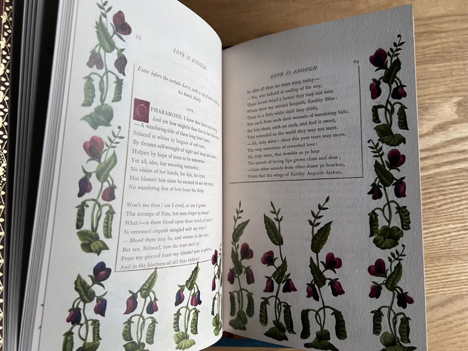 Folio Society:  Love is Enough, William Morris, Limited Ed. 1873/2018 (#269), VG - Image 2 of 4