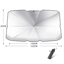 Foldable Car Windshield Sun Shade Umbrella UV Protection Heat Insulation Parasol