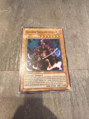 Yugioh Großer Shogun Shien STON-DE013 Super Rare 1.Auflage