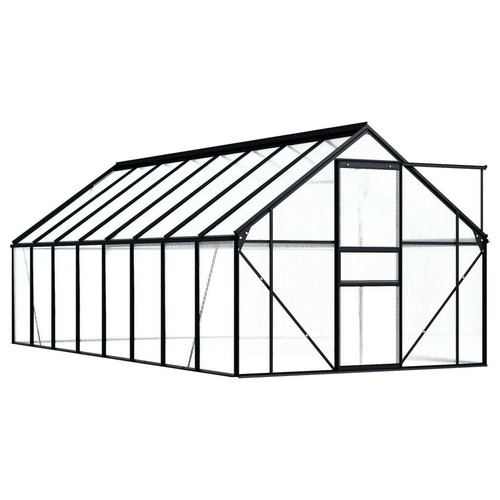 Aluminium Gewächshaus Treibhaus 3,61m³ bis 9,3m³ Alu Tomatenhaus Pflanzhaus DE - Bild 7 von 61