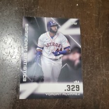 071/299! 2023 Topps Yordan Alvarez Significant Statistics SS-3 Houston Astros