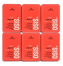 (6 PACK) Schwarzkopf Osis+ Mess Up Matte Paste, 3.38 oz
