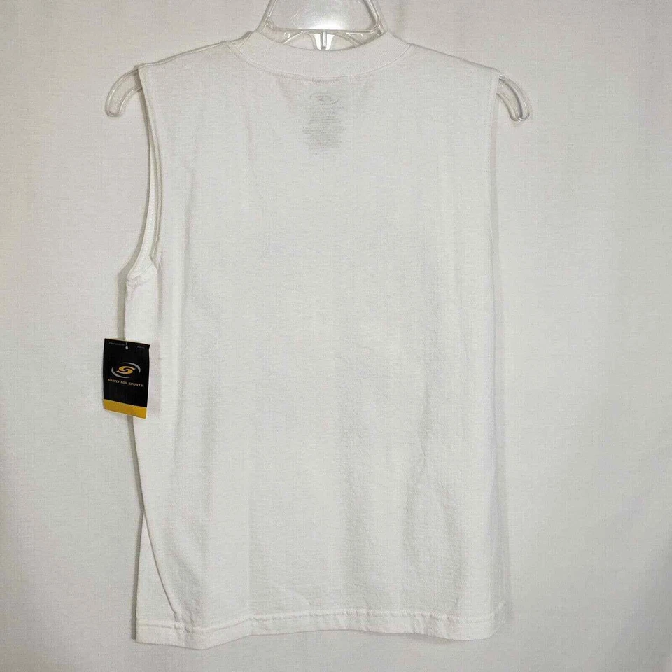 Simply For Sports T-Shirts Boys Medium 10/12 White Graphic Power Hit Lot Of 2 - Image 4 of 4