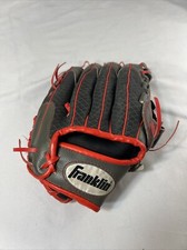 Franklin Baseball Glove Infinite Web Shock Sorb 22752 - 10 1/2" RT Gray/Red