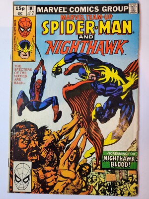 Marvel Team-Up #101 (Vol 1) : FN : Spider-Man and Nighthawk
