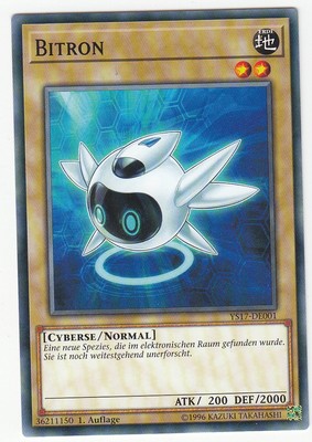 Yu-GI-OH Bitron Comon YS17-DE001 NEU!