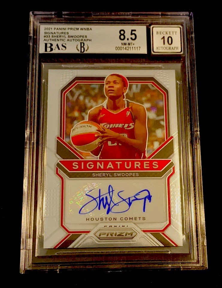 WNBA Sheryl Swoopes RC HOF サインカード Sheryl Swoopes AUTO 2021 Panini Prizm WNBA Signatures HOF