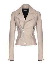 Balenciaga Light Brown Lambskin Jacket Rrp £2050 Size Fr 38/m