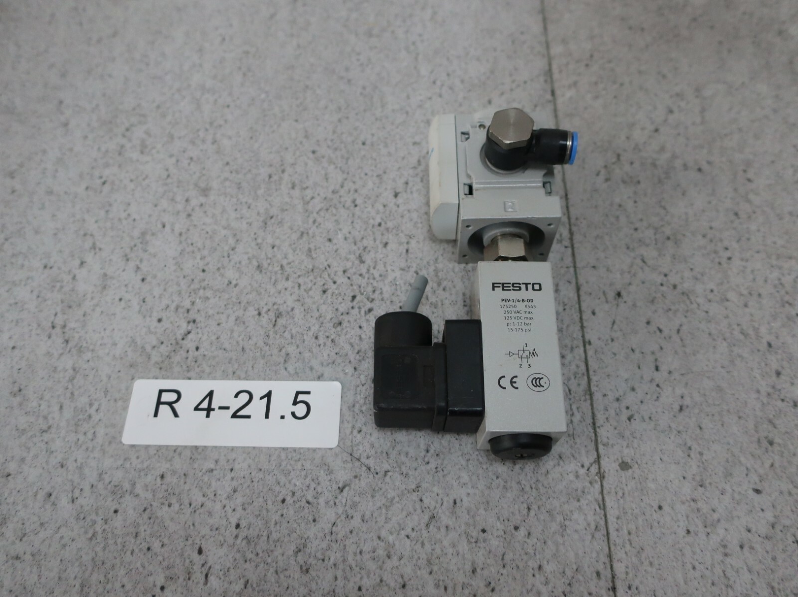 Pressostato FESTO PEV 1/4 B OD 175250 usato worldwide shipping Pressostato FESTO PEV 1/4 B OD 175250 usato worldwide shipping